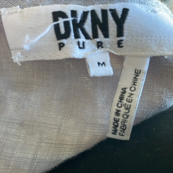 Elegant Gray Women's Top - linen - Picture 4 of 4